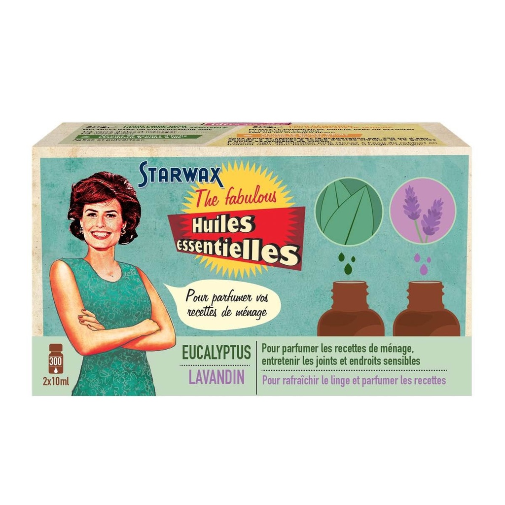 Huiles Essentielles Lavande & Eucalyptus - Starwax THE Fabulous