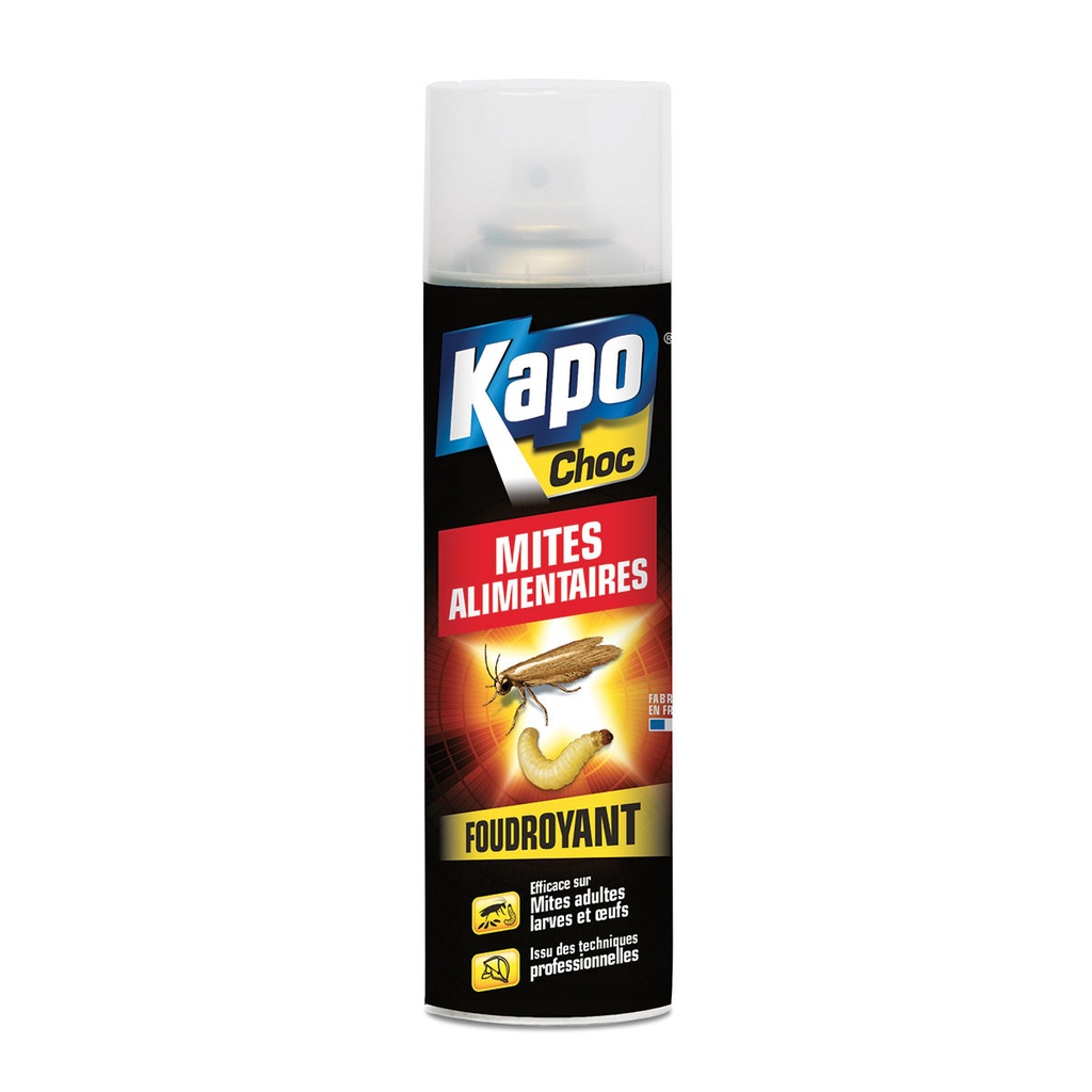 Bombe foudroyante anti mites alimentaires Kapo