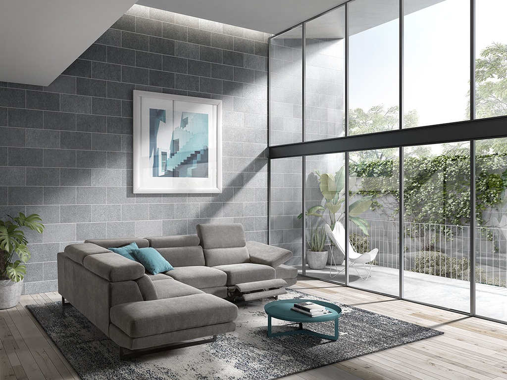 Canapé d'angle relax Camaro