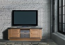 Meuble TV 2 portes 1 tiroir 1 niche Magellan