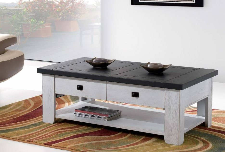 Table basse 1 tiroir Whitney