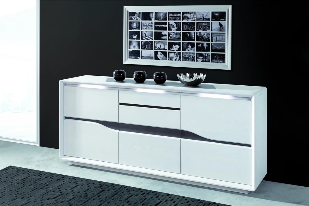 Enfilade 3 portes 1 tiroir grand modèle Ceram