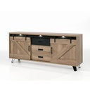 Enfilade 3 portes - Leds Custer