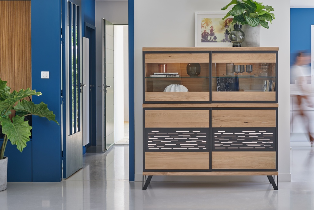 Vitrine 4 portes Edge