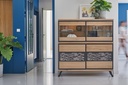 Vitrine 4 portes Edge