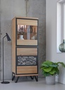 Colonne 1 porte verre Edge