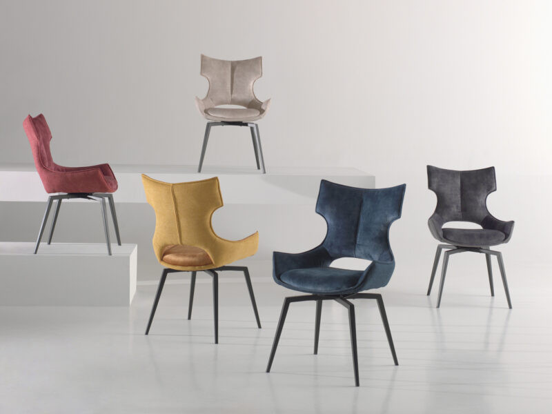 Chaise pivotante Camilla