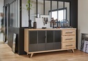 Enfilade 3 portes 195 cm Gallery