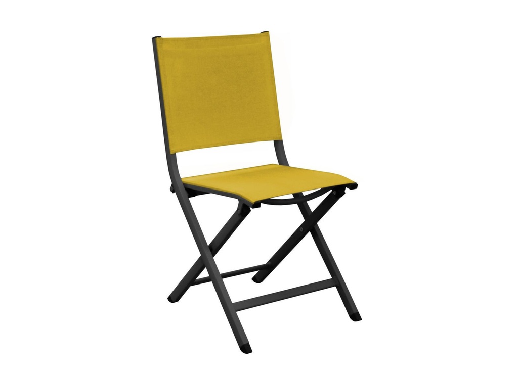 [PS-5811-24670] Chaise d'extérieur Thema (Jaune)