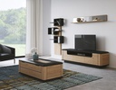 Meuble TV 140 cm Melody 2 portes