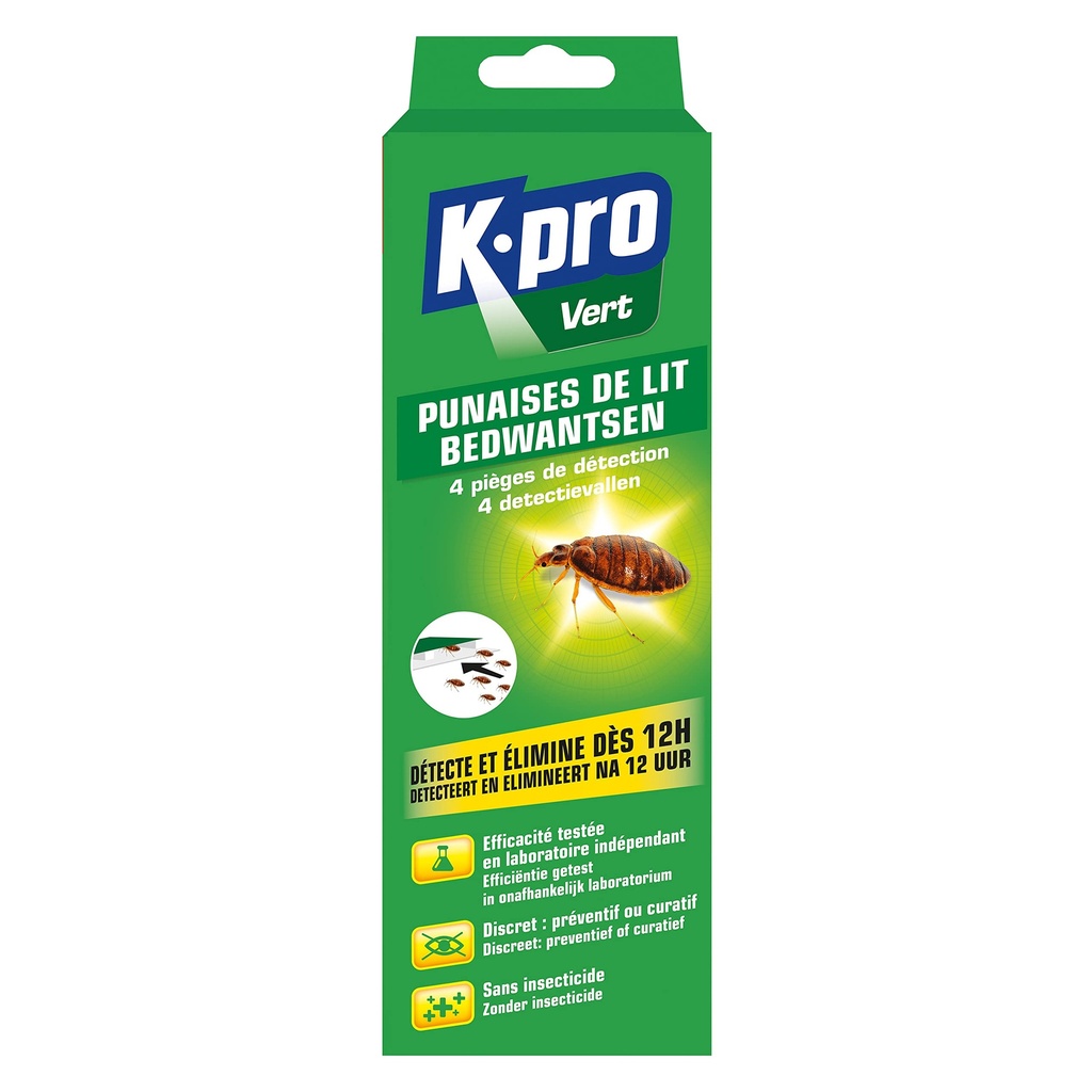 [3063] Pièges à punaises de lit K-PRO