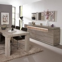 Enfilade 4 portes mélaminé Etna