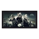 Tableau Chiens Motards Sylvain Binet