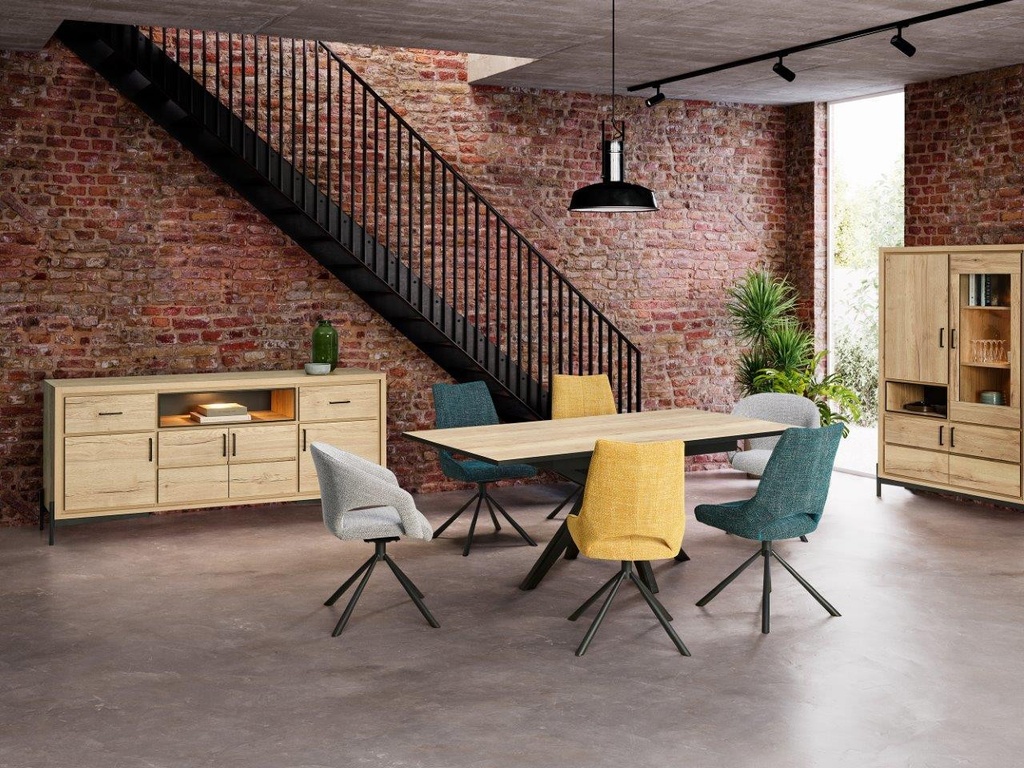 Meuble télé 1 Porte - 1 Tiroir -1 Niche Ponto