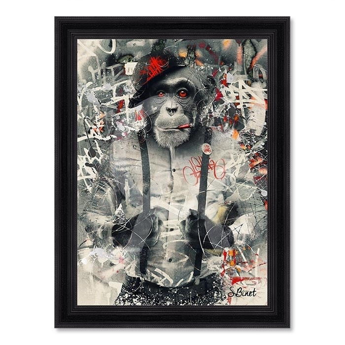 Tableau Urban Monkey Sylvain Binet