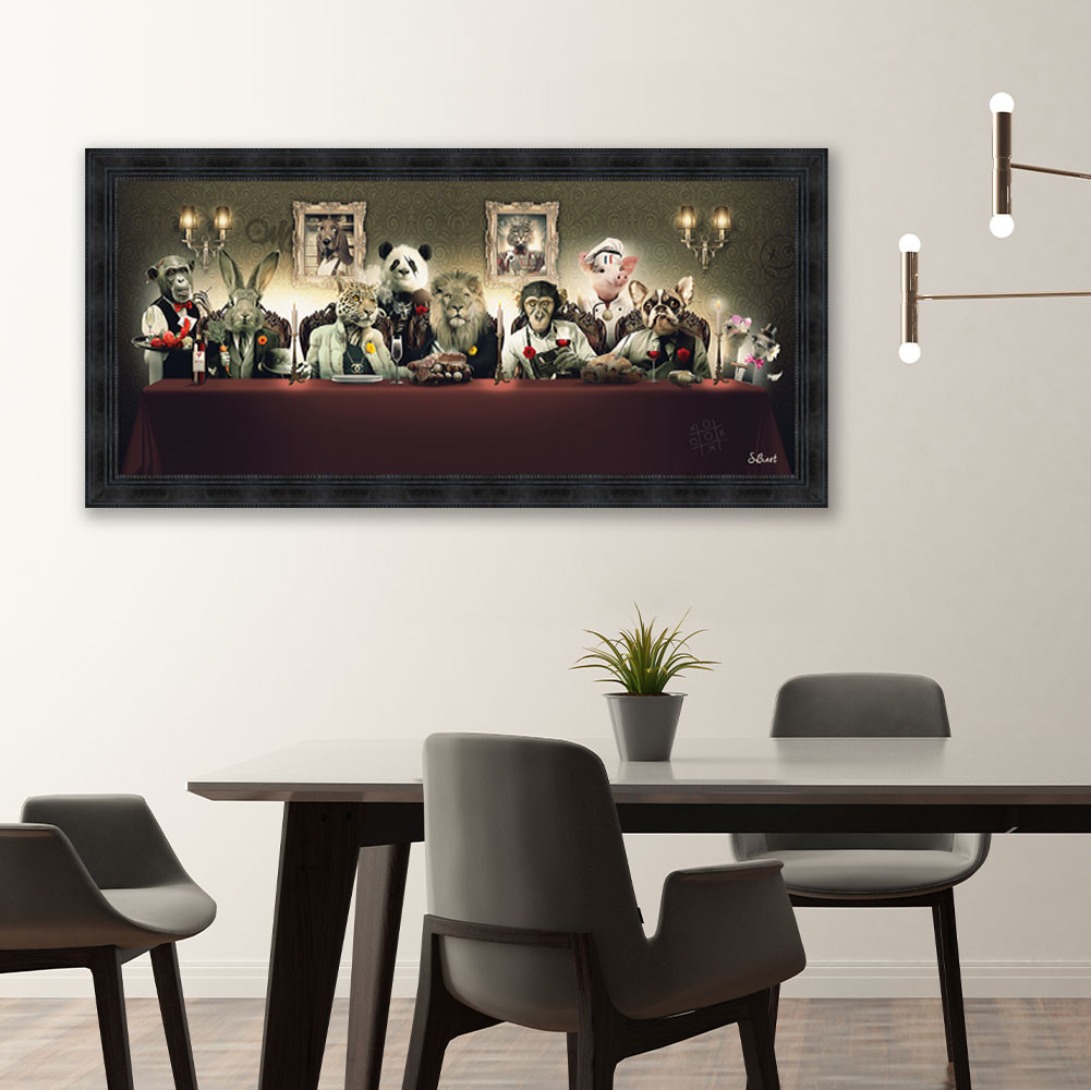 Tableau Le Banquet Binet