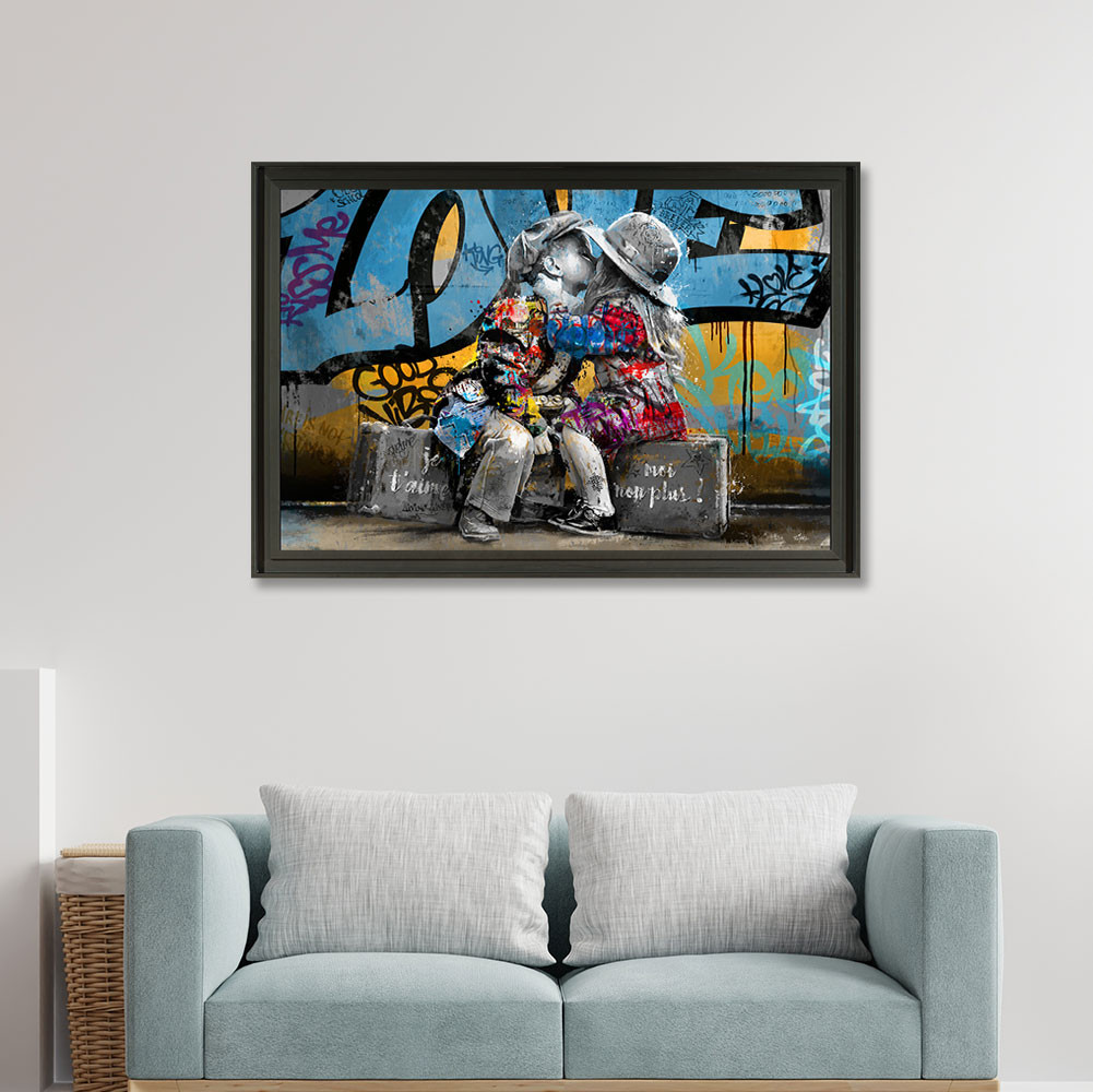 Tableau Les Petits Amoureux Voyageurs Romaric