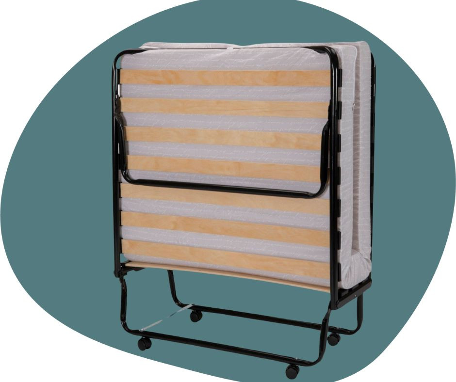 Lit pliant 90cm en 17 lattes Fabrication Française