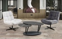 Table basse plateaux pivotants Denver