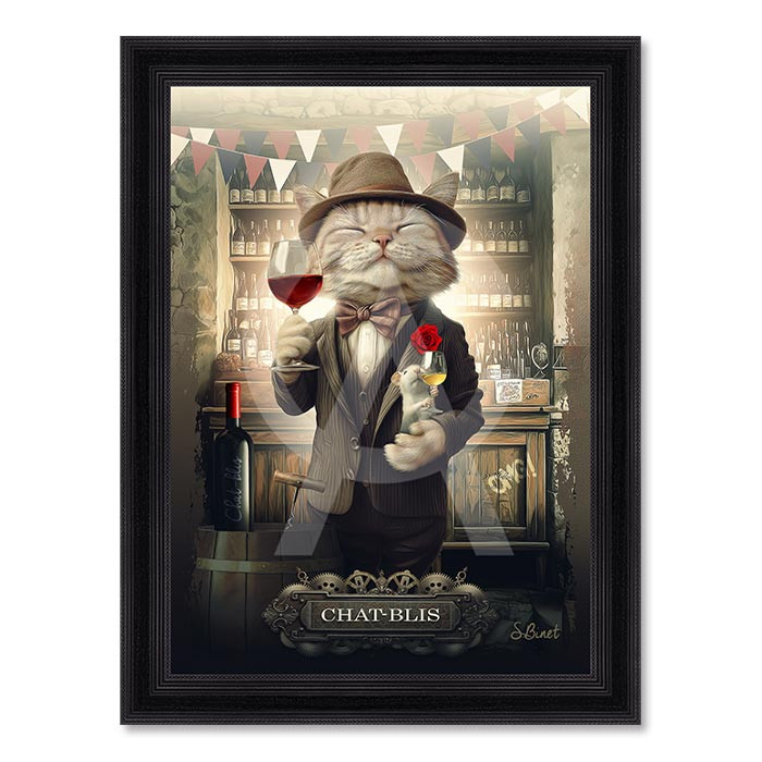 Tableau Chat-blis Binet