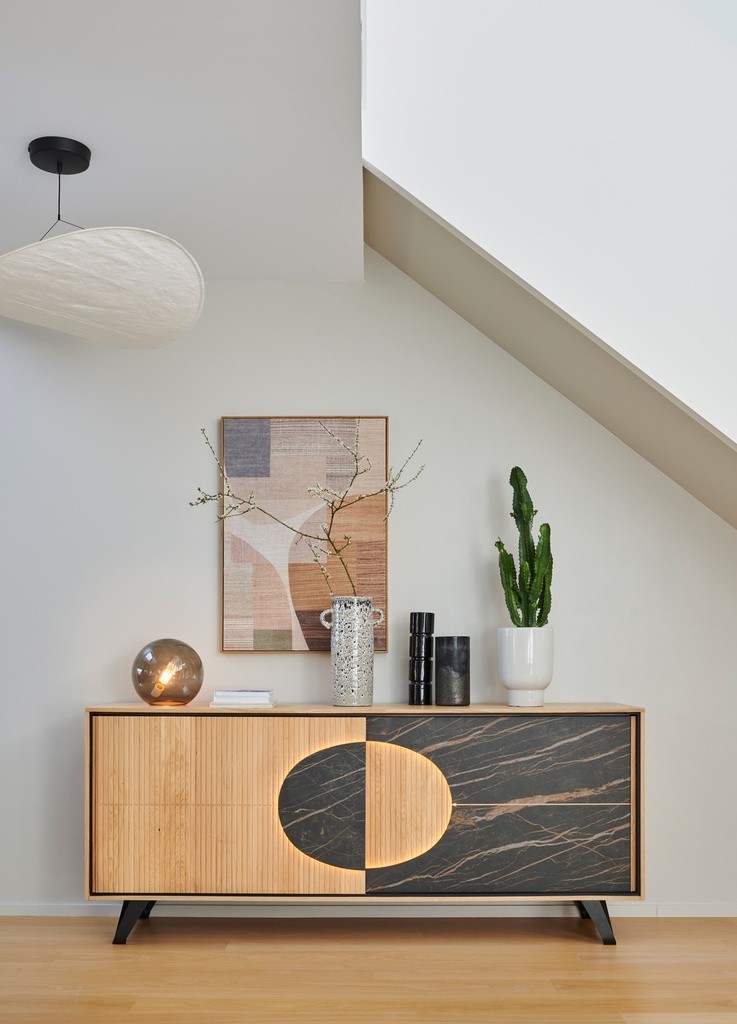 Enfilade 2 Portes coulissantes 227 cm Sphere