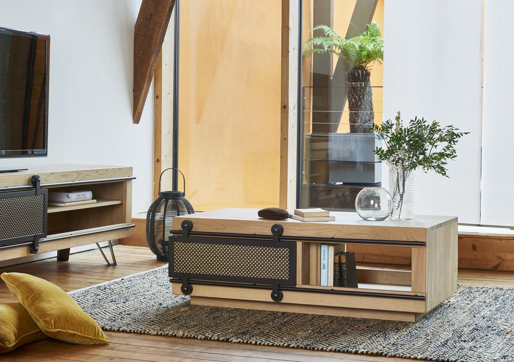 Table basse 1 porte Fusion