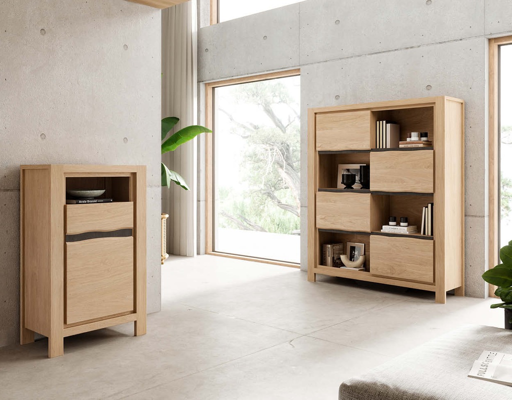 Confiturier 1 porte 1 niche Natura