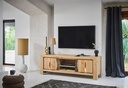 Meuble TV 2 Portes 1 Niche 180 cm Legend