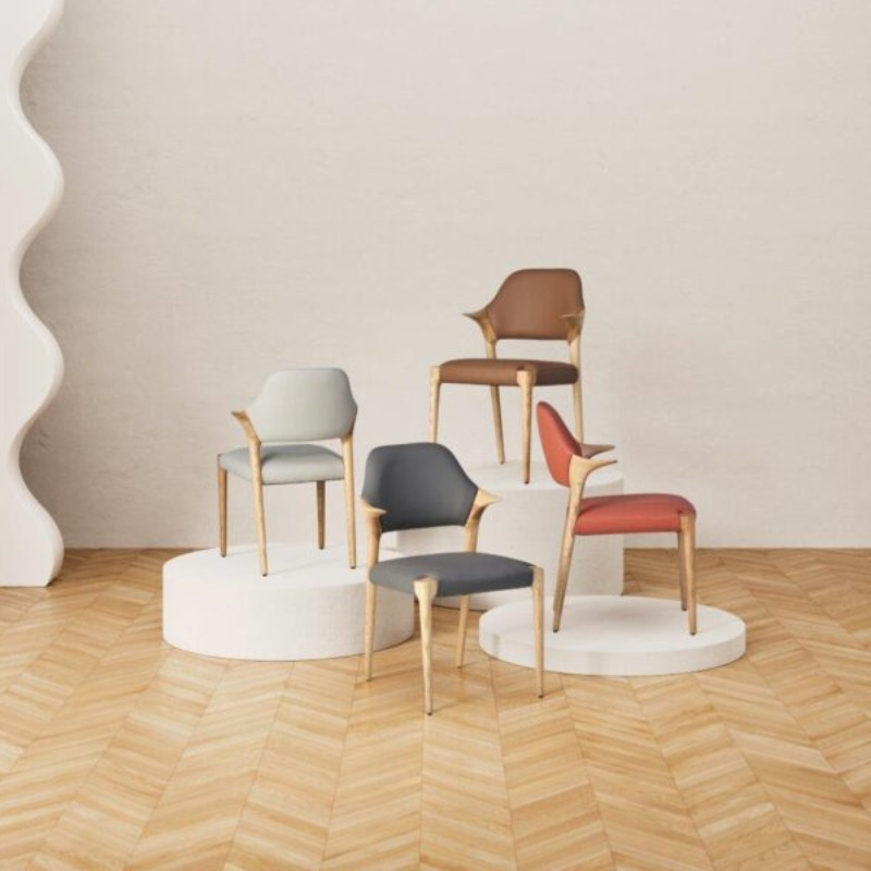 Chaise Lagoon cuir Artico