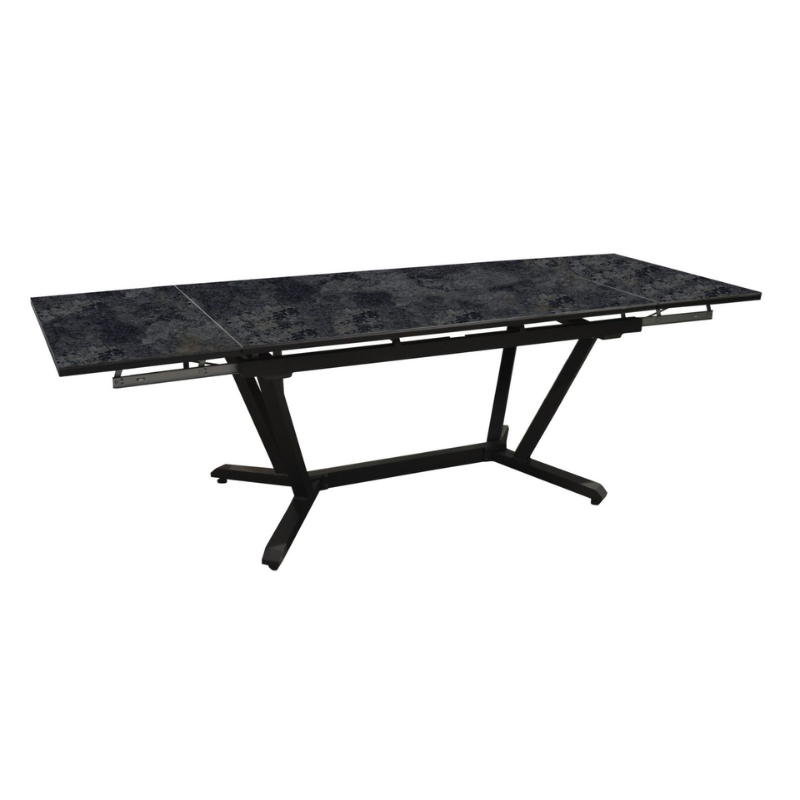 [PS-6871-33306] Table de jardin Vita - 8/12 Personnes (GRAPHITE / MAGMA)