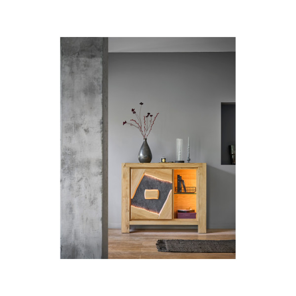 [PS-6892-33510] Meubles d'entrée Extreme 1 porte 1 niche (Oui)