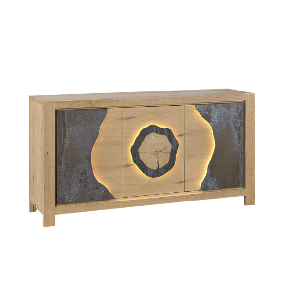 Enfilade Minerale 3 Portes - 195 CM