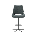 Tabouret de bar Fredo - Pied piston