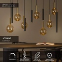 Suspension 7 Lampes Josiane
