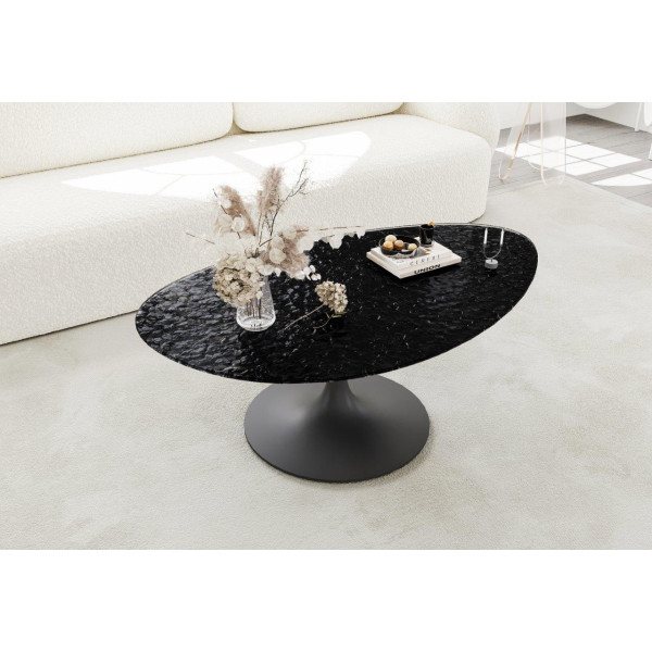 [PS-7055-33981] Table Basse Calise (Waterglass noir)