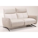 Canapé Prime cuir 3 places 2 relax