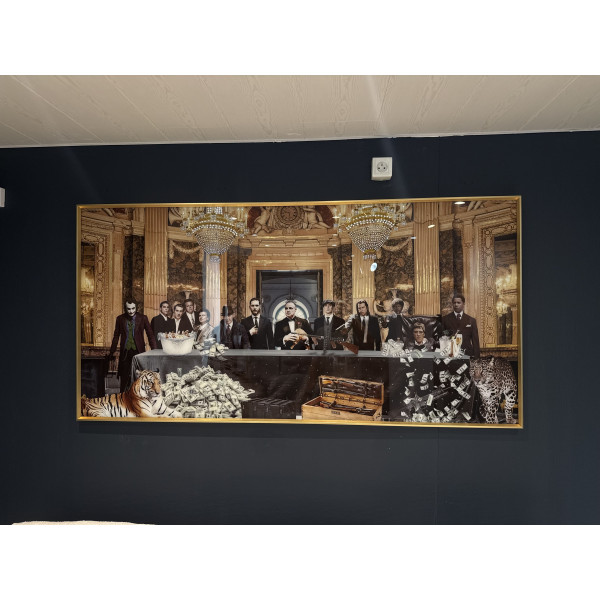 [PS-7071-34034] Gallery scéne acteurs/verre 160x80 (40x90)
