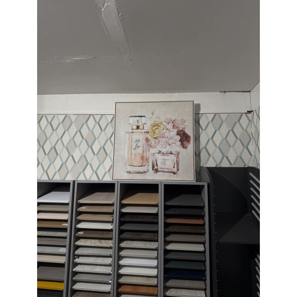 [PS-7092] Tableau Flacon parfum 80x80 cm