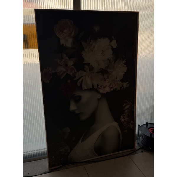 [C5384-7110] Photographie femme fleur 80x120