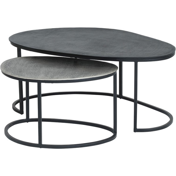 [PS-7120] SET DE 2 Tables Basses Napa