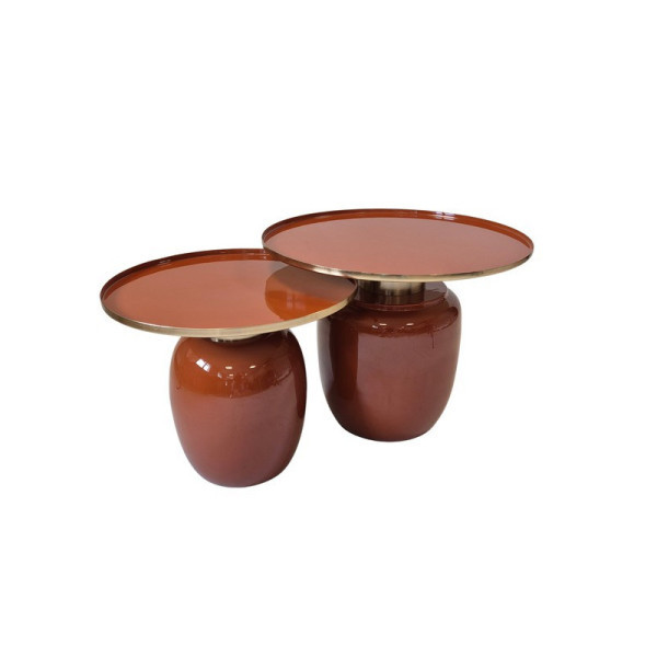 [TB010TE] LOT DE Deux Tables Basses TB010TE